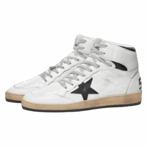 Golden Goose High Blancas Estrella Negra