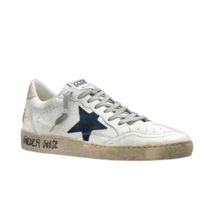 Golden Goose Ball Star Blanco Estrella Navy