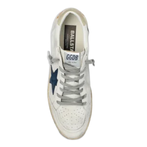 Golden Goose Ball Star Blanco Estrella Navy