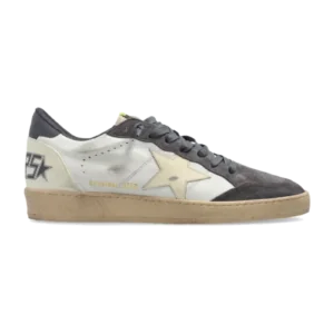 Golden Goose Ball Star Gris Estrella Crema