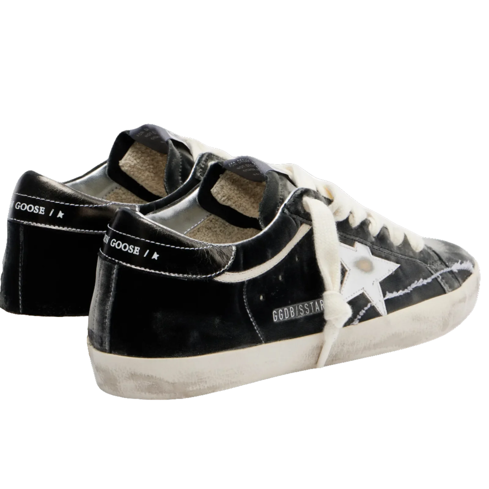 Golden Goose Super-Star Negro Terciopelo