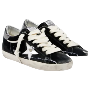 Golden Goose Super-Star Negro Terciopelo