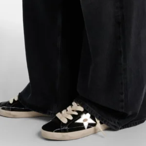 Golden Goose Super-Star Negro Terciopelo