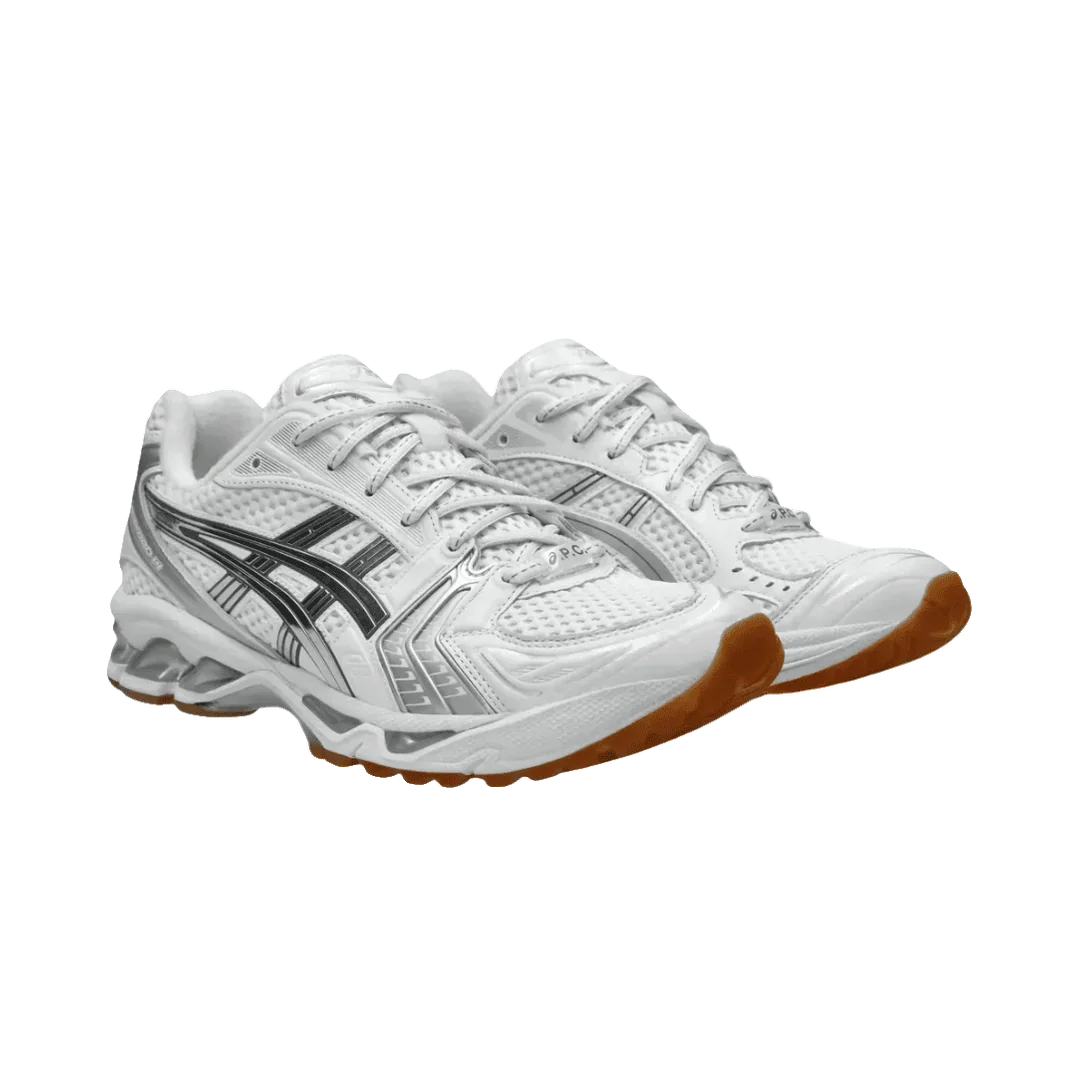 ASICS Gel-Kayano 14 A.P.C. White Pure Silver