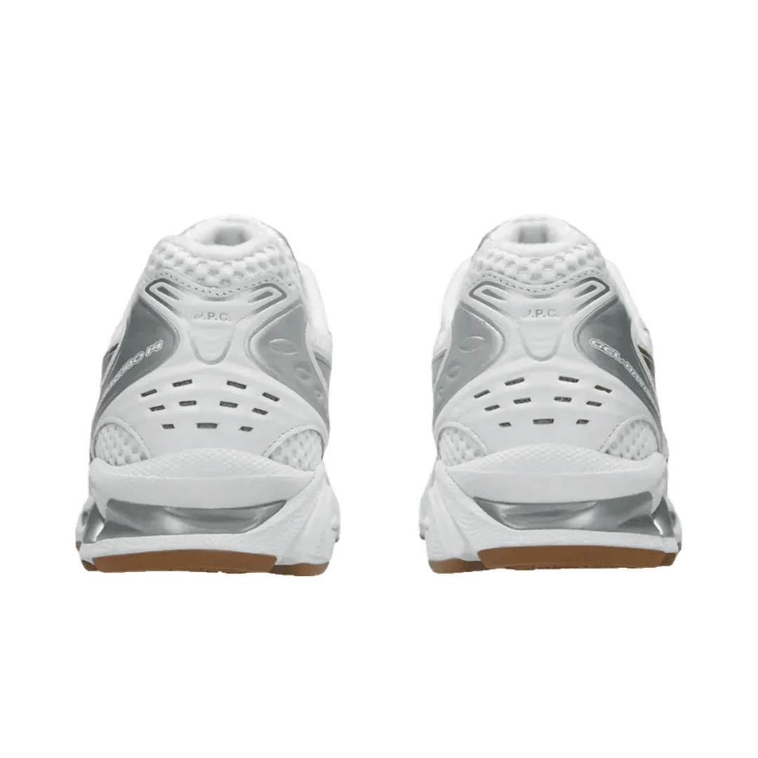 ASICS Gel-Kayano 14 A.P.C. White Pure Silver
