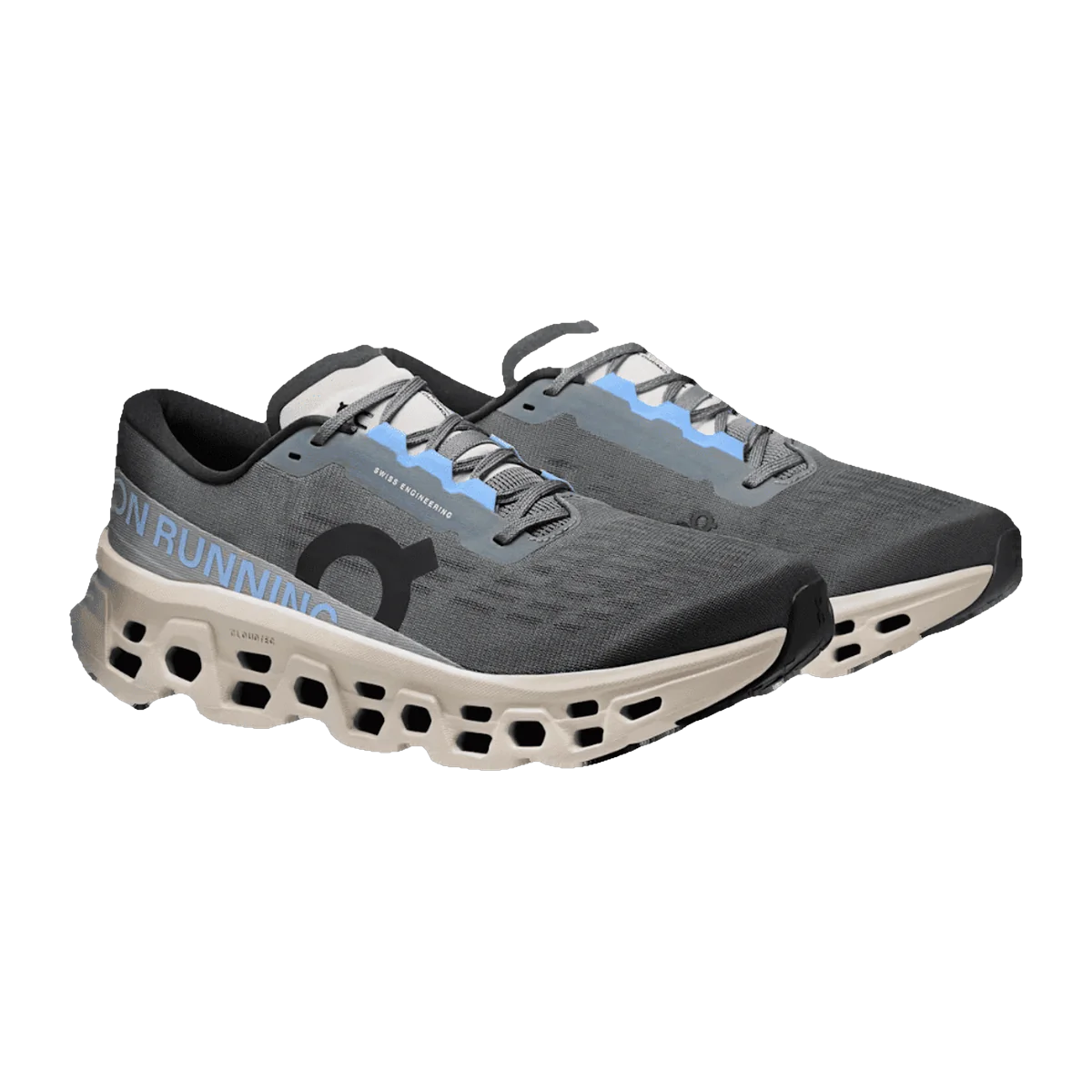 On Running Cloudmonster 3 Rock Silver