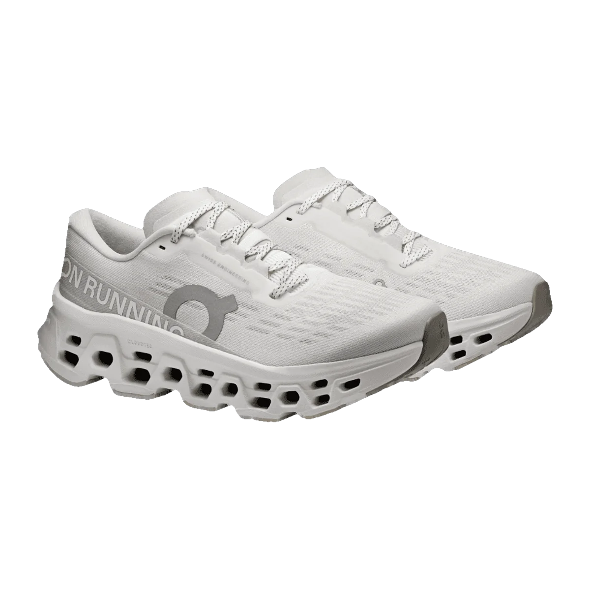 On Running Cloudmonster 3 White Grey