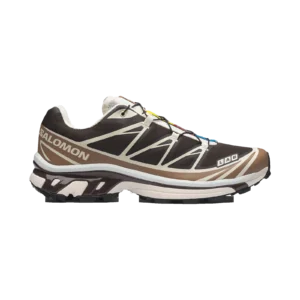Salomon XT-6 "Black Coffee Burro Bitter Chocolate"