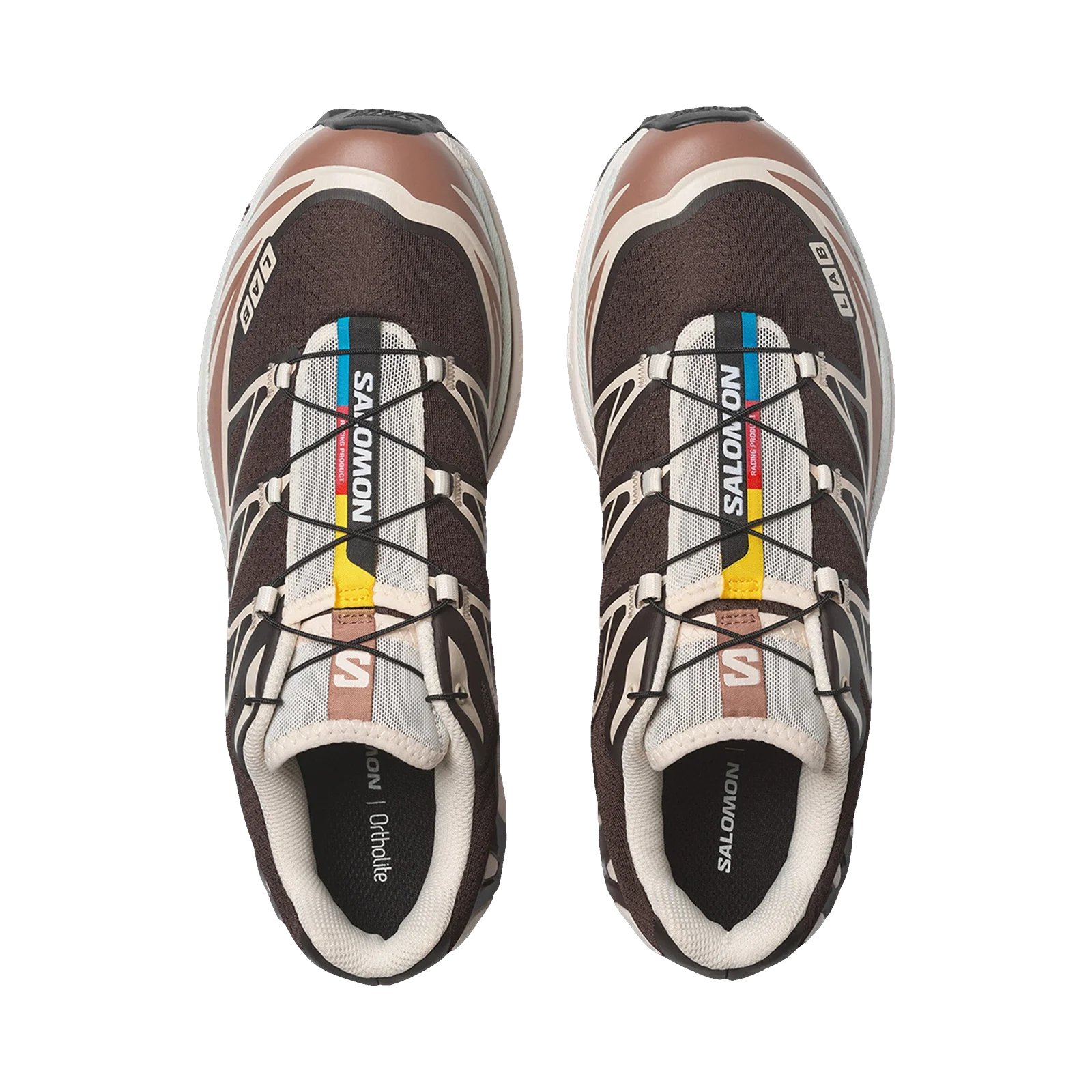 Salomon XT-6 "Black Coffee Burro Bitter Chocolate"