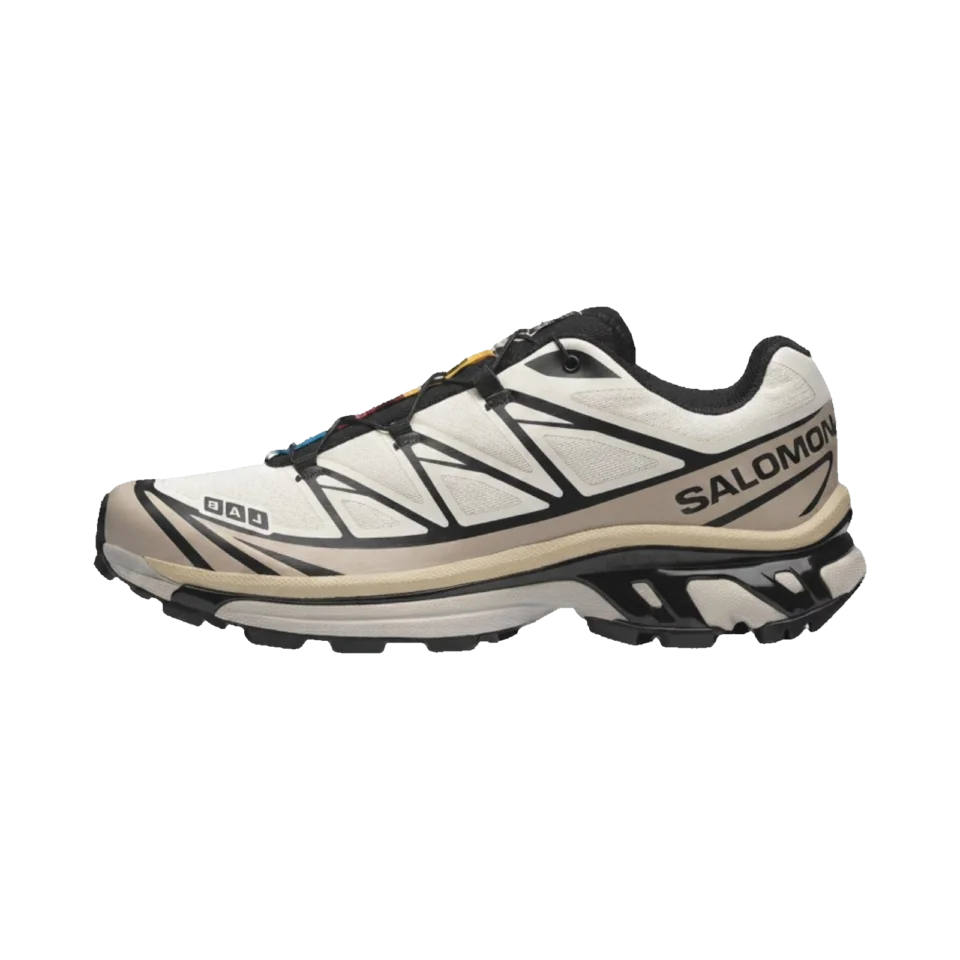 Salomon XT-6 "Vanilla Ice Black Silver Cloud"