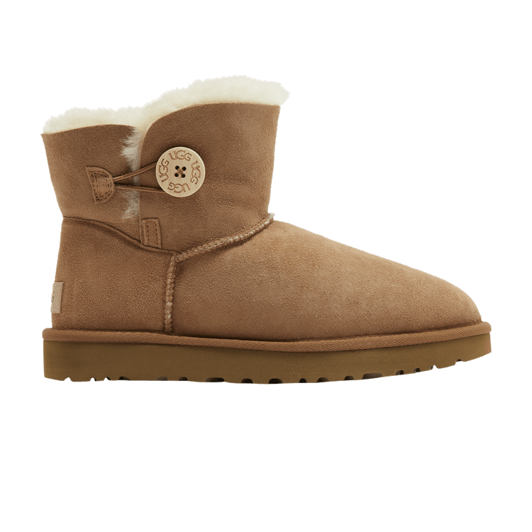 UGG Mini Bailey Button II Chestnut